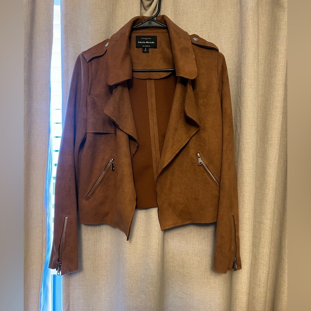 Haute Monde Women's Brown Jacket
